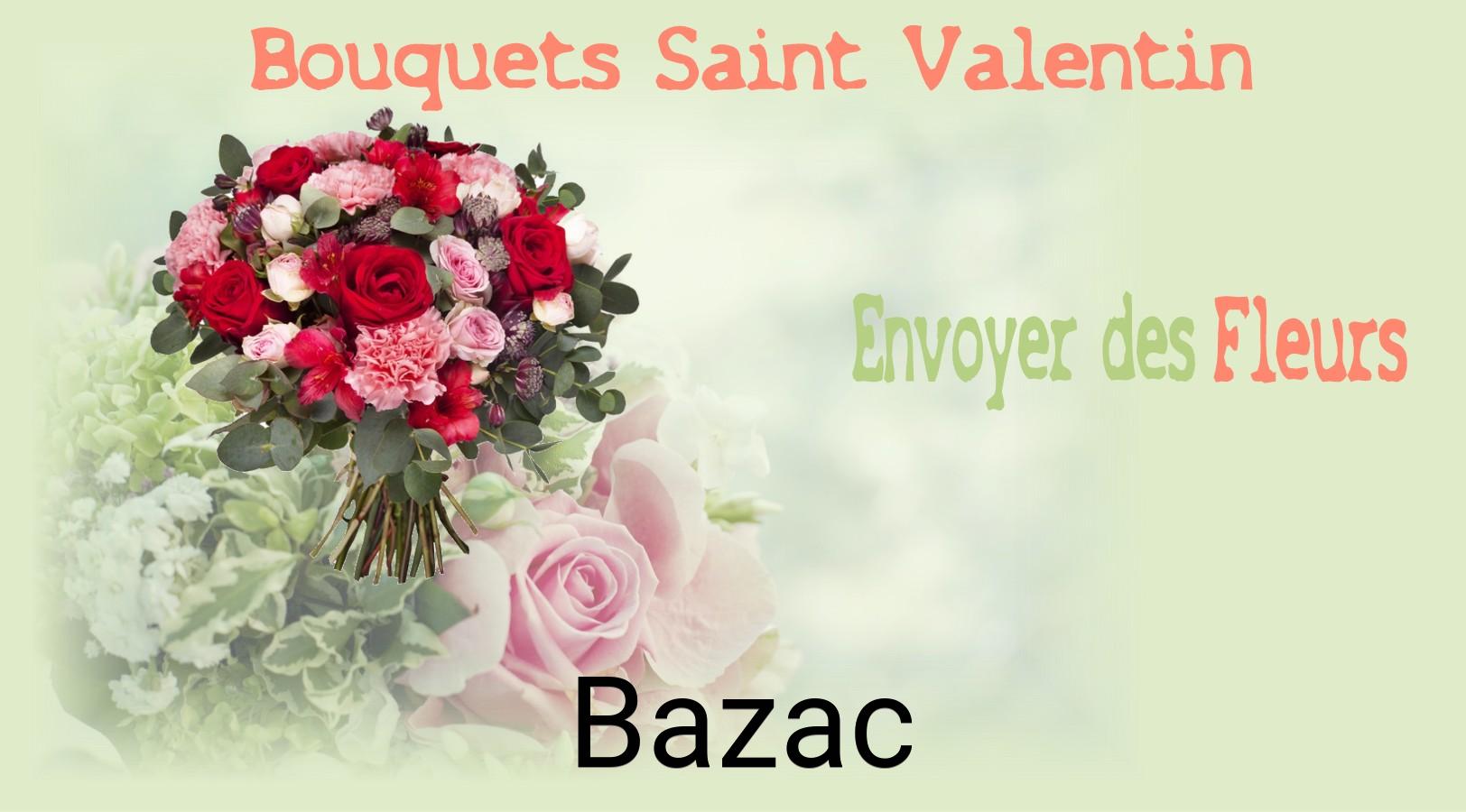Roses de Saint-Valentin livrées à Bazac